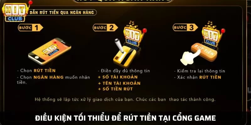 rút tiền Hitclub Những lưu ý quan trọng khi rút tiền tại Hitclub